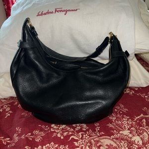 Salvatore Ferragamo hobo style large handbag.